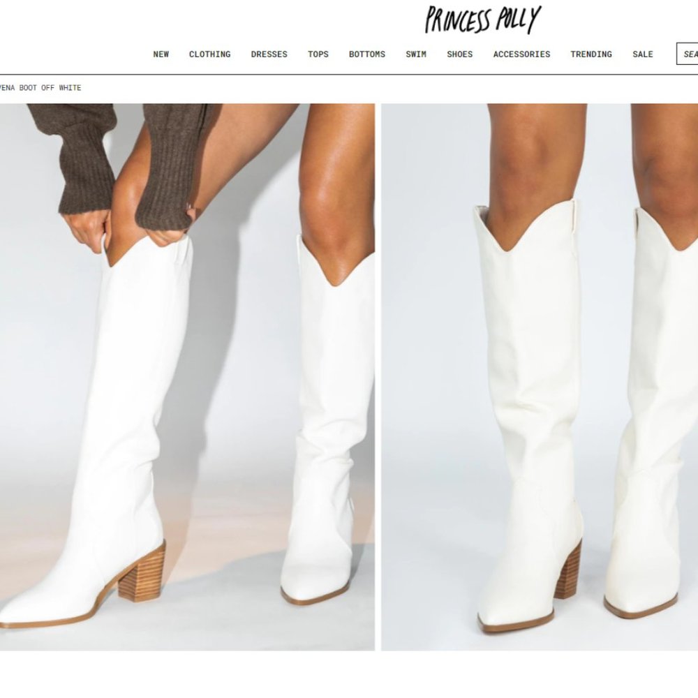 White High Boots